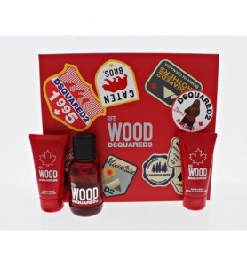 COFFRET DSQUARED2 RED WOOD